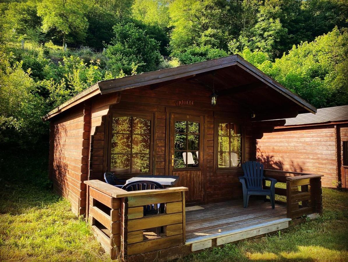 "Le Maloya" Chalets Independants -Chambre Balneo - Relais Motards Lacaune Exteriér fotografie
