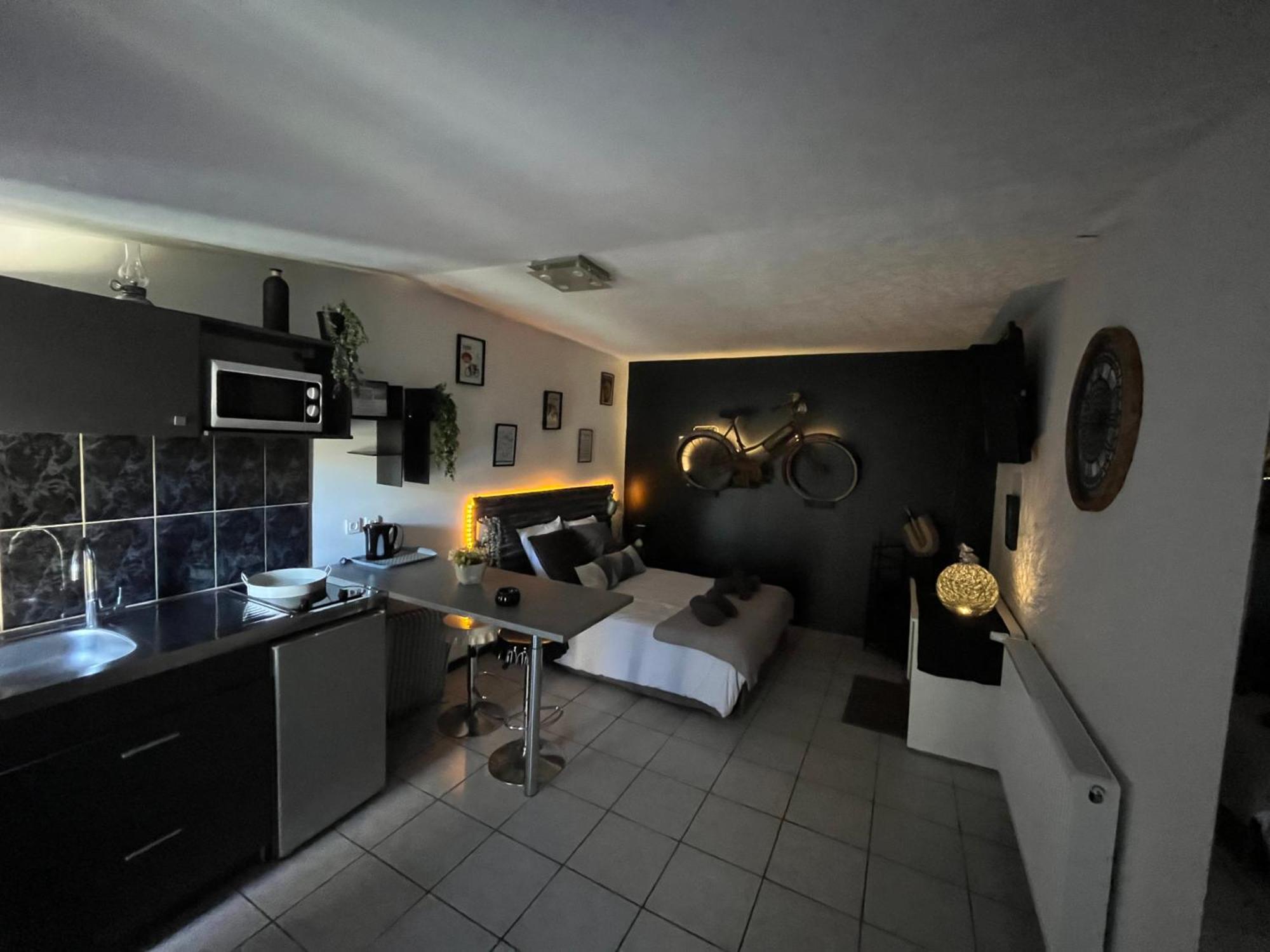 "Le Maloya" Chalets Independants -Chambre Balneo - Relais Motards Lacaune Exteriér fotografie