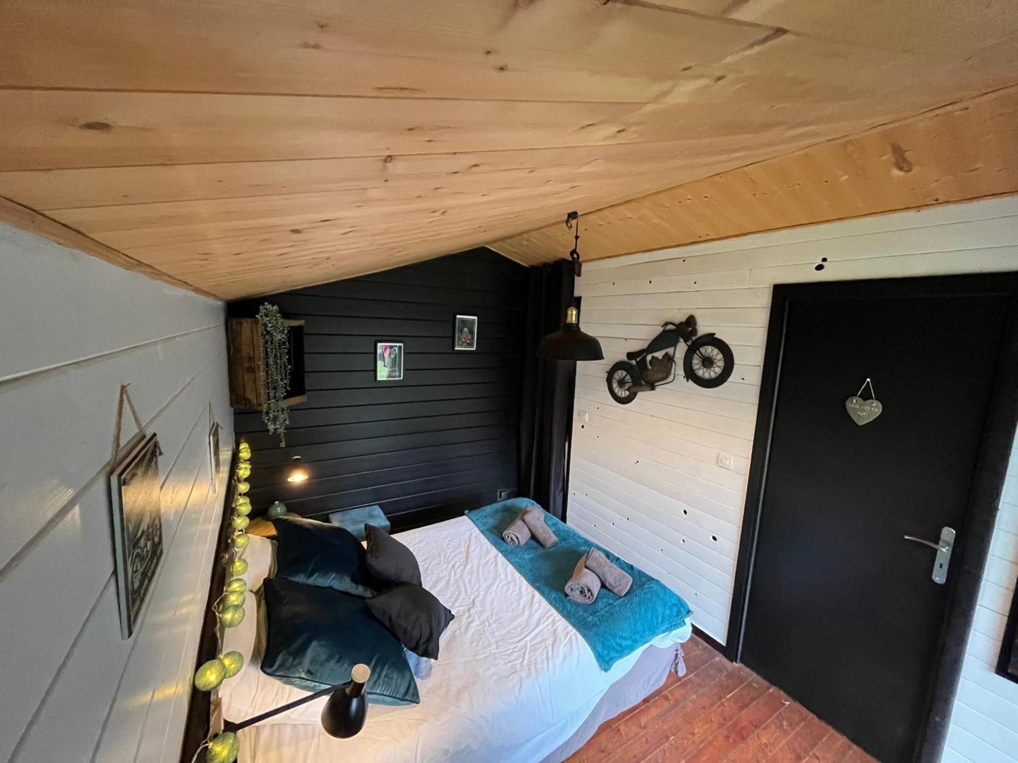"Le Maloya" Chalets Independants -Chambre Balneo - Relais Motards Lacaune Exteriér fotografie